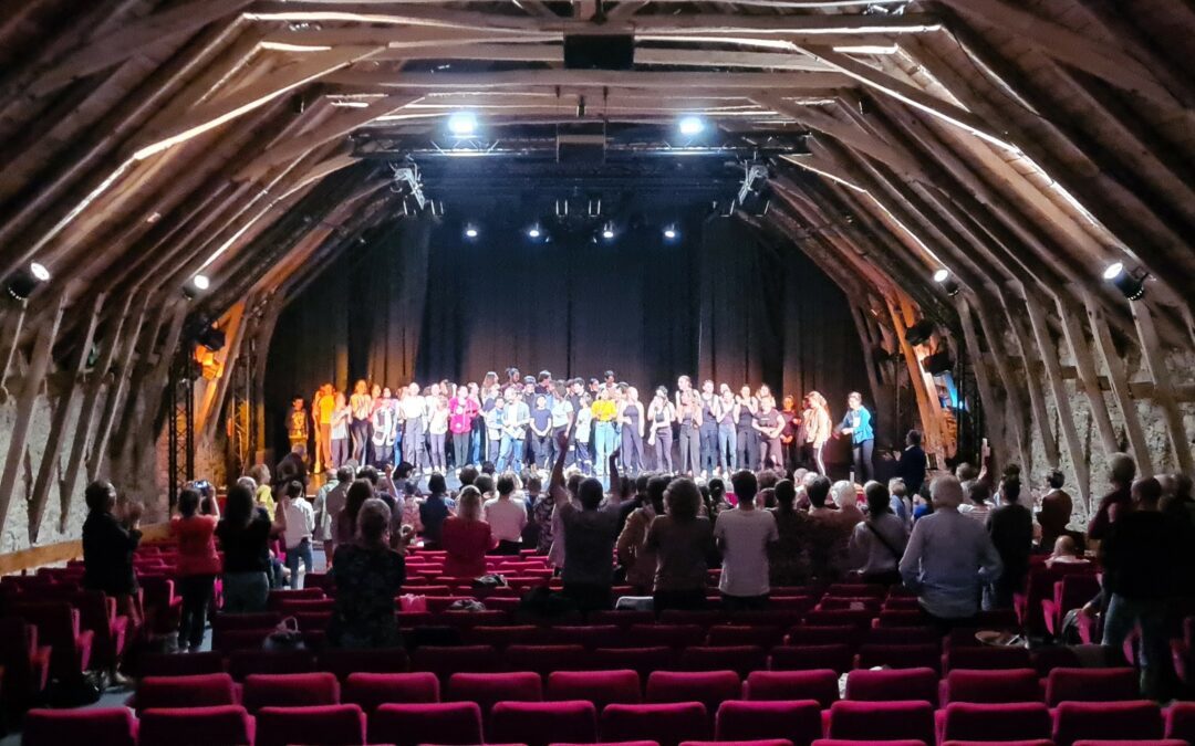 L’atelier théâtre en représentation à Noirmoutier