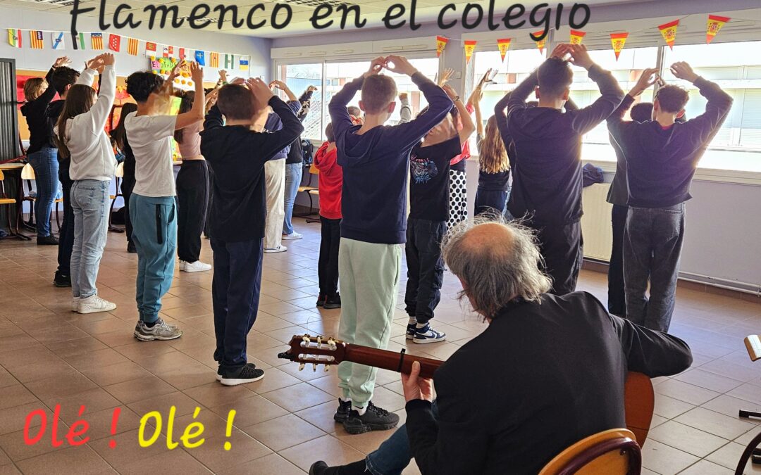 ¡Flamenco en el colegio!